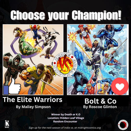 The Elite Warriors vs Bolt & Co The Elite Warriors vs Bolt & Co