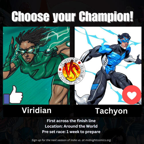 Viridian vs Tachyon Viridian vs Tachyon