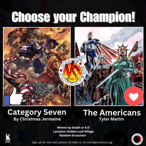 Category Seven vs The Americans Category Seven vs The Americans