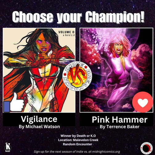 Vigilance vs Pink Hammer Vigilance vs Pink Hammer