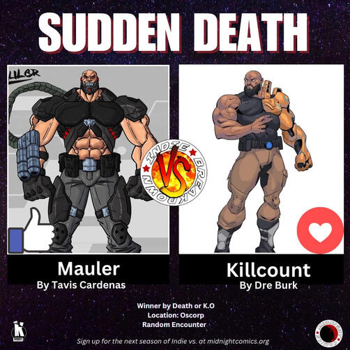 Mauler vs Killcount Mauler vs Killcount