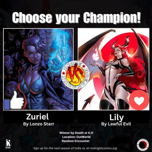 Zuriel vs Lily Zuriel vs Lily