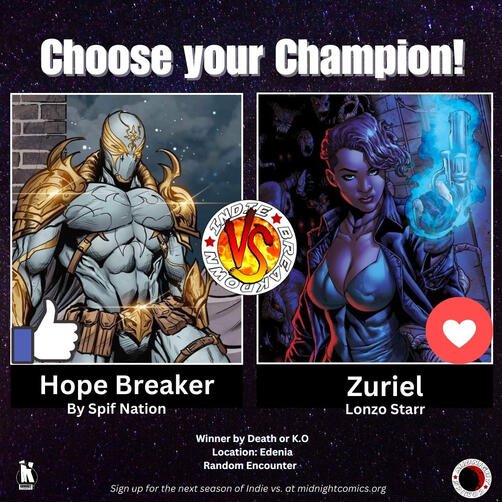 Hope Breaker vs Zuriel Hope Breaker vs Zuriel