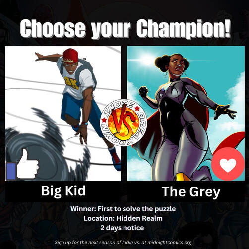 Big Kid vs The Grey Big Kid vs The Grey