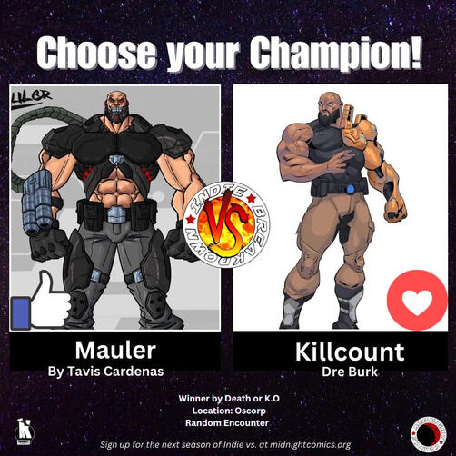 Mauler vs Killcount Mauler vs Killcount