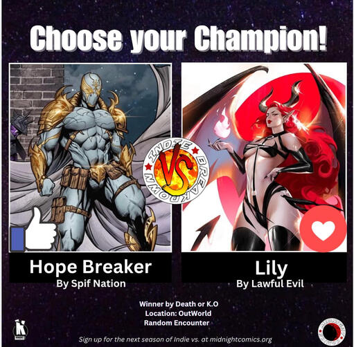 Hope Breaker vs Lily Hope Breaker vs Lily
