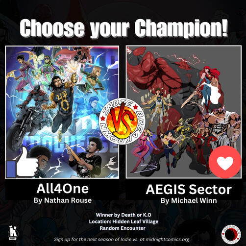 All4one vs Aegis Sector All4one vs Aegis Sector