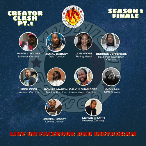 Creator Clash Pt.1 Step into the ring for the ultimate showdown of creativity and passion in “Indie vs: Creator Clash #1 | Creator Clash Showdown”!